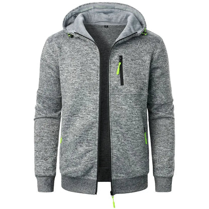 Men's Sports Hooded Sweatshirt Jacket
