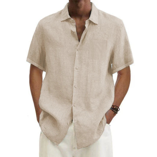 Men’s Cotton Linen Shirt
