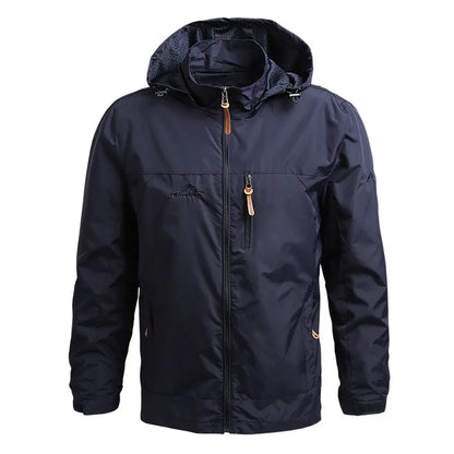 Men's Waterproof Tactical Windbreaker