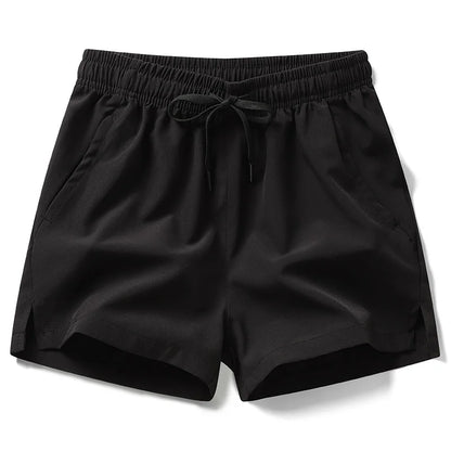 Unisex 3-in-1 Sports Shorts with Zippered Pockets