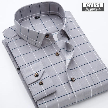 Men's Slim Fit Printed Shirt